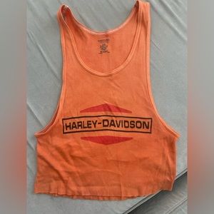 Vintage Harley Davidson crop